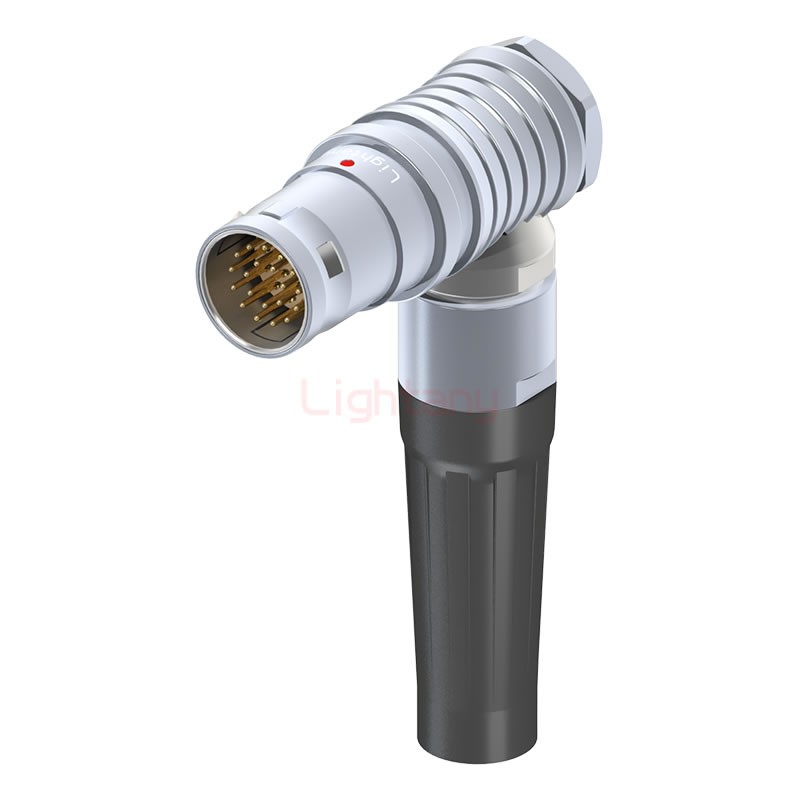 FHG.3B.020.CLAD10Z帶護(hù)套彎式插頭