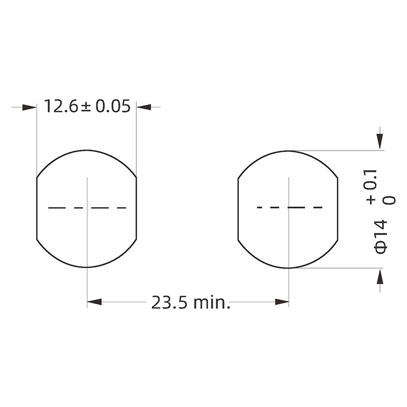 PKG.M0.2GL.LG雙螺母插座 焊線 推拉自鎖