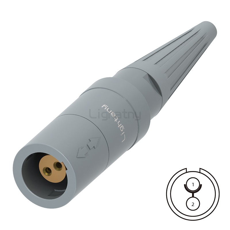 PRG.M0.2GL.LC39GZ浮動(dòng)插座帶護(hù)套 推拉自鎖